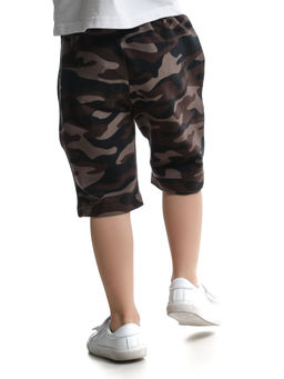 Шорты для мальчика длинные спортивная UD 7867 камуфляж - Mini maxi фото 3