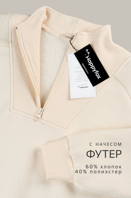 Женская толстовка из футера с начесом Happyfox
