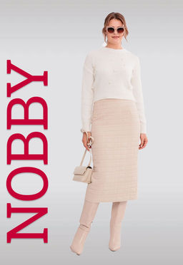 Nobby, Юбка, Ю29-838/1 (бежевый)  фото 6