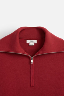LIMITED EDITION ZIP NECK SWEATER - Zara фото 7