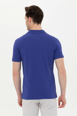 Мужская синяя базовая футболка - U.s. polo assn фото 12