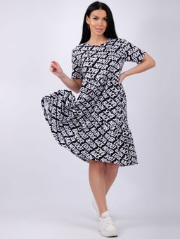 Платье "Касадея" неро, трикотаж