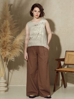 Блуза с принтом Vals 70% лен, 30% хлопок  фото 2