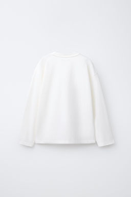 CAMISETA LISA / Blanco - Zara фото 3