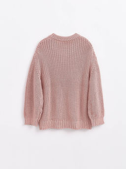CONTE Укороченный джемпер из объемной пряжи с хлопком LDK 152 chai rose - Conte elegant фото 2