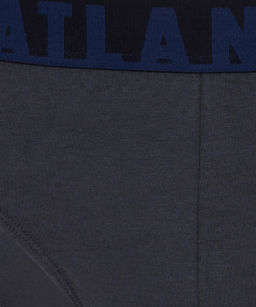 ATLANTIC 3MP-152 Трусы спорт New Sport - набор 3 шт. темно-синий + графитовый + темно-голубой  фото 5