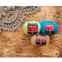 Пряжа Камтекс КТ Мохер Голд 60% мохер, 20% хлопок, 20% акрил 10 шт. х 50 г 250 м