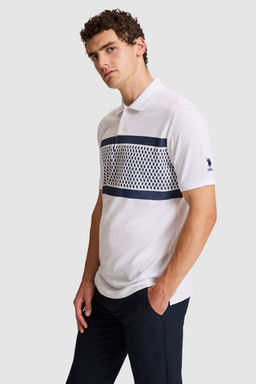 Erkek Beyaz Regular Fit Polo Yaka TiЕГrt - U.s. polo assn фото 3