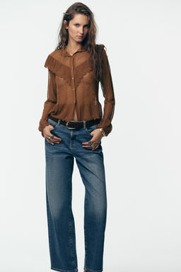 POINTELLE KNIT ROMANTIC CARDIGAN