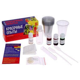 Набор для опытов Красочные опыты, 6 опытов - Эврики фото 2