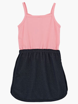 Сарафан летний для девочки UD 0818 розовый - Mini maxi фото 3