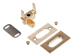 Gamma LBZ-12G замок для сумки 18 х 35 мм в пакете с картонным еврослотом 5 x 1 шт. под золото