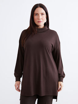 Bal?k?? Yaka Oversize Kad?n Tunik