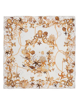 Платок жен. шелк 90х90 E03-8449-21 - Eleganzza фото 2
