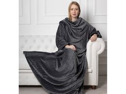 АРТ 004 Покрывало- плед стриженый с рукавами 140*180 "Маренго"