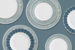 Обеденный сервиз Серебряное кружево, 6 персон, 27 предметов - Anna lafarg emily фото 12