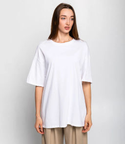 Футболка #КТ67-3, белый