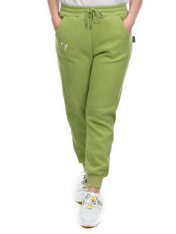 03 GREEN Брюки спортивные женские на флисе (100% хлопок) 7986 - Fashion фото 2