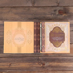 Родословная книга с рамкой под фото Семейная летопись, 22,5 х 23,7 см - Семейные традиции фото 20