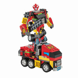 Конструктор-трансформер Грузовик, 119 деталей, цвет МИКС - Unicon фото 5