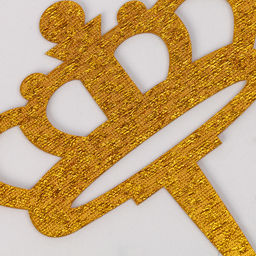 Набор для украшения Топпер Корона, набор свечей 10 шт., цвет МИКС - Simaland фото 4