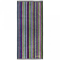 Missoni-3004 Полотенце махровое 34х78см, плотность 375гр/м2, 100% хлопок, велюр, сиреневый, Bolangde (Китай) - Домашняя мода фото 2