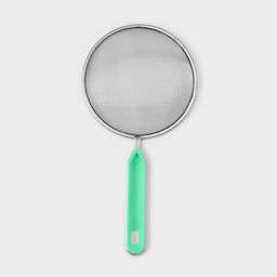 Сито с ручкой Доляна Хозяюшка, d=14 см, цвет зелёный  фото 8