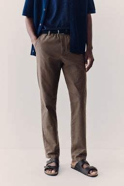 Chinos de algodon Slim Fit - H&m фото 3