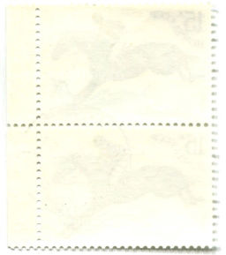 Марка Кабардинская порода лошадей 1982 год (блок из 2 марок)