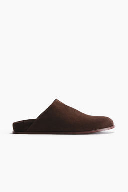 Mules de ante con plantilla preformada - H&m фото 3