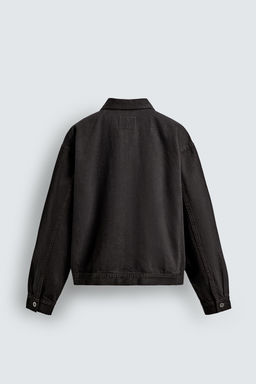 RELAXED FIT DENIM JACKET - Zara фото 8