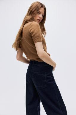 Wide High Ankle Jeans - H&m фото 8