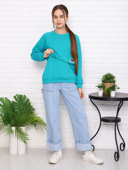 IV-CAPRIZ Кнопа - толстовка из футера трехнитки  фото 5