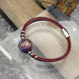 Браслет из муранского стекла