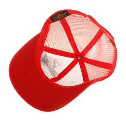 Бейсболка FLEXFIT арт. 6606CF (красный / белый)  фото 2