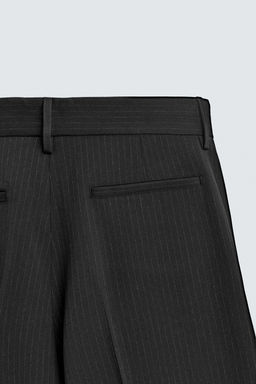 WIDE-LEG PLEATED TROUSERS - Zara фото 20