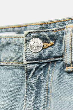 TRF BAGGY BALLOON MID-RISE JEANS - Zara фото 4