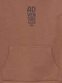 Bisiklet Yaka Uzun Kollu Bask?l? Erkek Bebek Sweatshirt ve E?ofman Alt 2li Tak?m