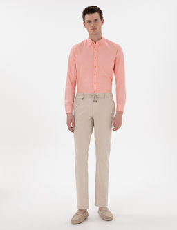 Рубашка Pierre Cardin Regular Fit розовая
