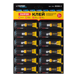 Expert Complete Premier Супер клей 12 шт х 3 г ECSG-3