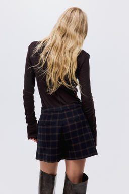 Falda pantal?n tableada en mezcla de lana - H&m фото 3