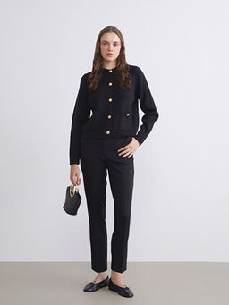 Bisiklet Yaka Kad?n Triko H?rka