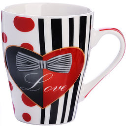 25972 Кружка 340мл LOVE (мин.4шт)LR(х36) - Mayer&boch фото 3