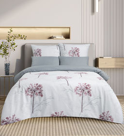 Постельное белье Аллиум Евро (простыня на резинке 180*200 см) + 4 наволочки