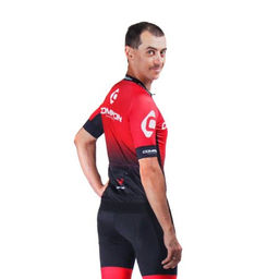 Веломайка/джерси красная спина и грудь / CM-001 Размер M /уп 1/ - Галеонтрейд фото 3