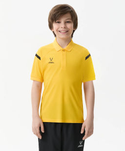 Поло JOGEL CAMP 2 Poly Polo, желтый/черный  фото 5