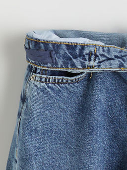 Balloon Fit K?z ?ocuk Jean Pantolon