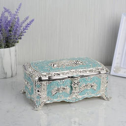 Шкатулка с зеркалом 22х14х9 / 7275A /уп 1/ - Галеонтрейд фото 4