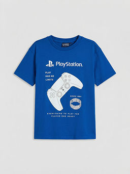 PlayStation Bask?l? Erkek ?ocuk Ti??rt