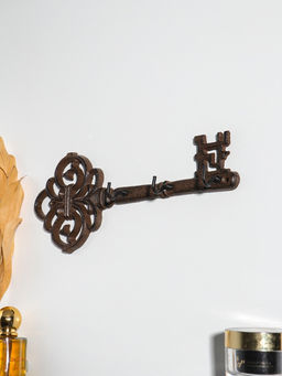 Крючки декоративные чугун "Ажурный ключ" 27,2х12х3,5 см